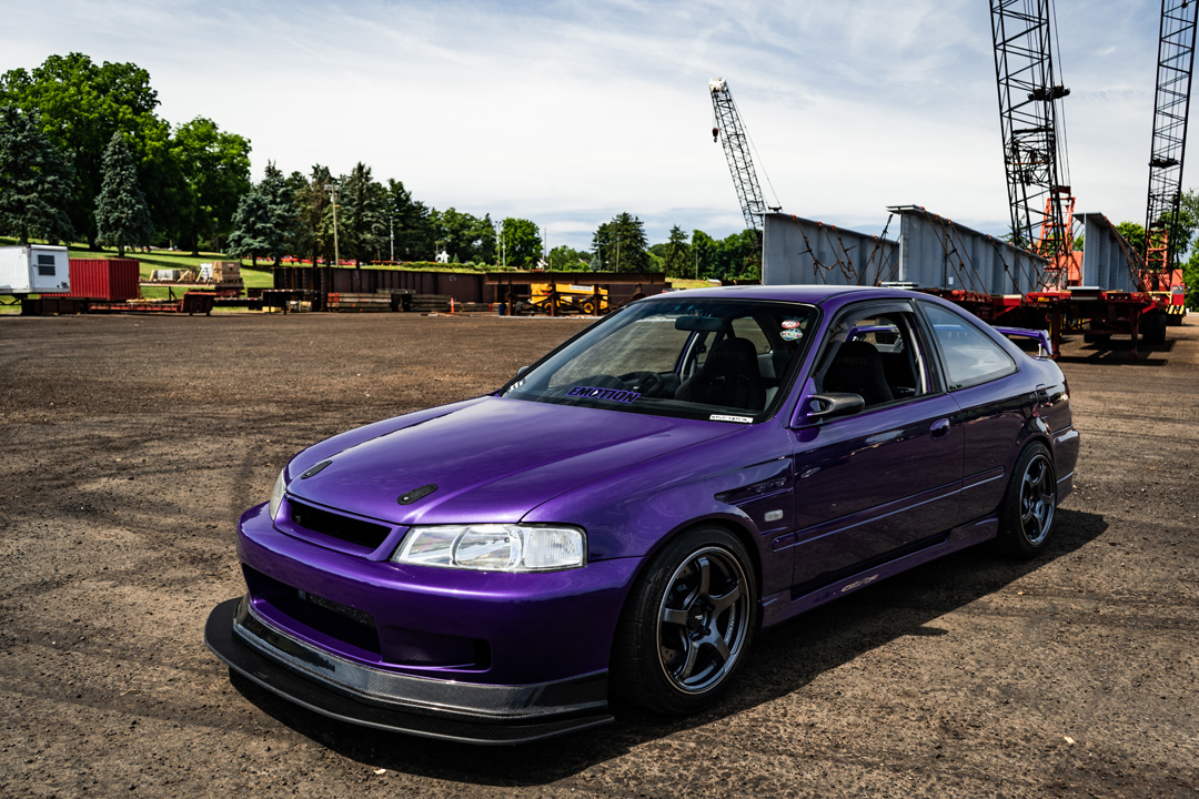 Brandon Elste’s modified 1996 Honda Civic.