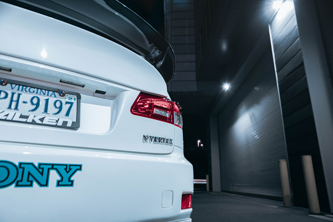 Harry Nguyen’s modified 2006 Lexus IS350.