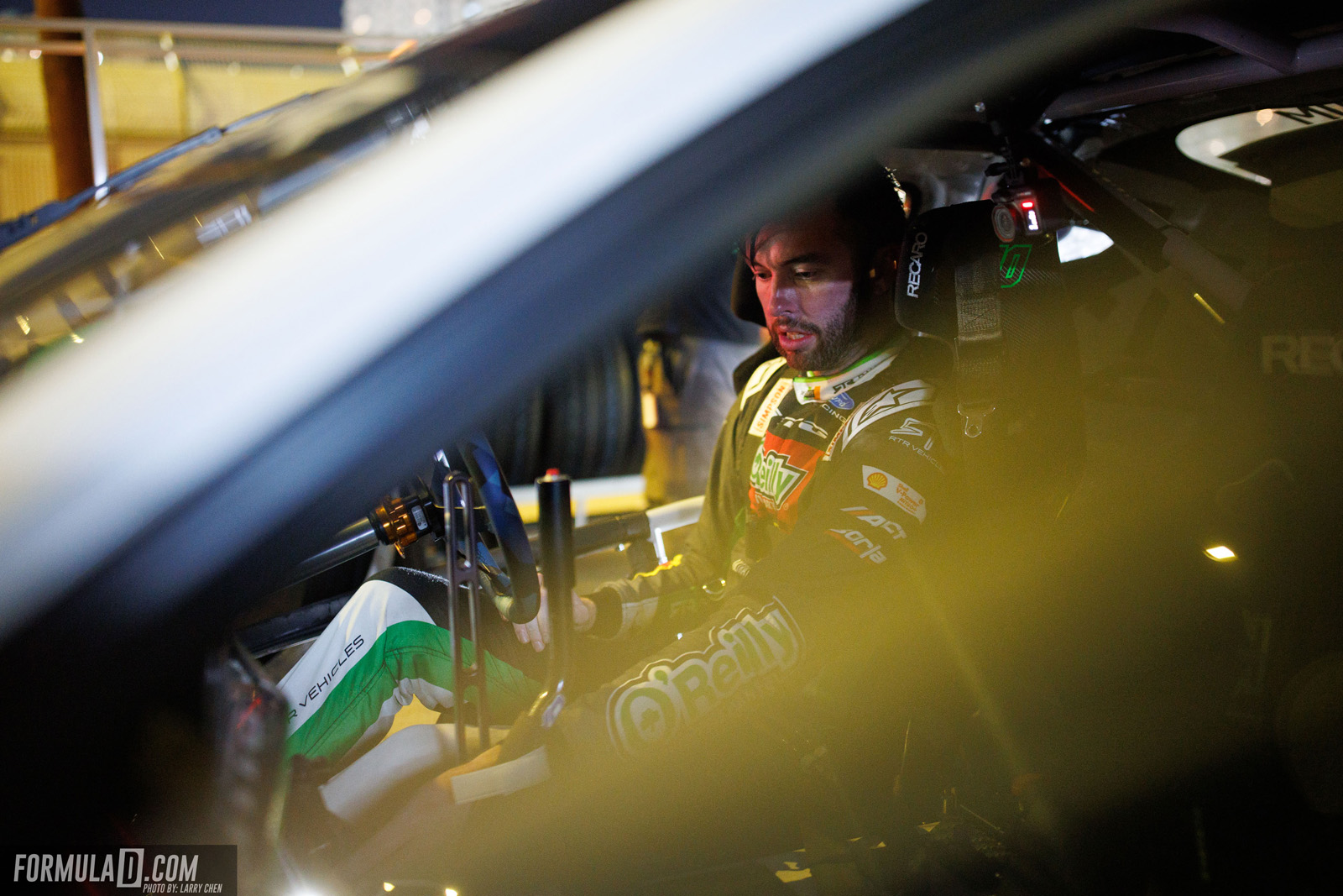 Formula Drift PRO Round 8 action at the 2026 Shoreline Showdown in Long Beach, California.