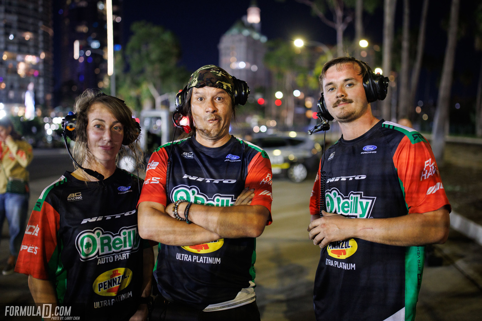 Formula Drift PRO Round 8 action at the 2026 Shoreline Showdown in Long Beach, California.