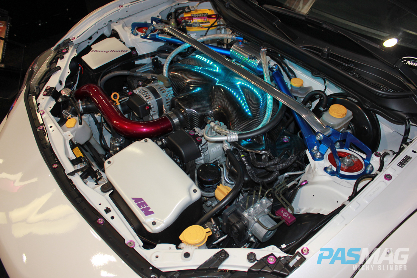 PASMAG CES 2015 Las Vegas NV BunnyHunter Scion FRS ARC Audio Engine side
