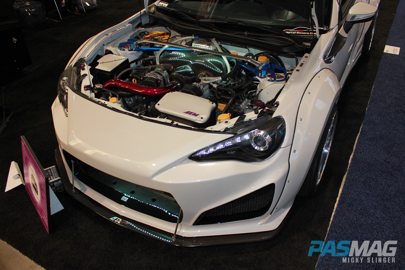 PASMAG CES 2015 Las Vegas NV BunnyHunter Scion FRS ARC Audio engine