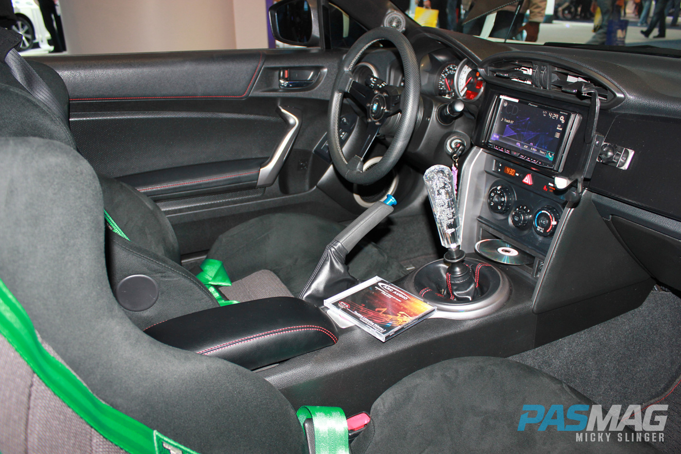 PASMAG CES 2015 Las Vegas NV BunnyHunter Scion FRS ARC Audio interior