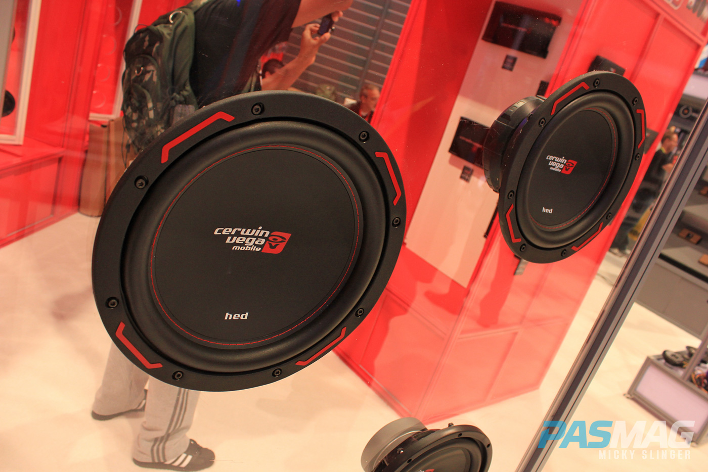 PASMAG CES 2015 Las Vegas NV Cerwin Vega VegaPro HED Subwoofer