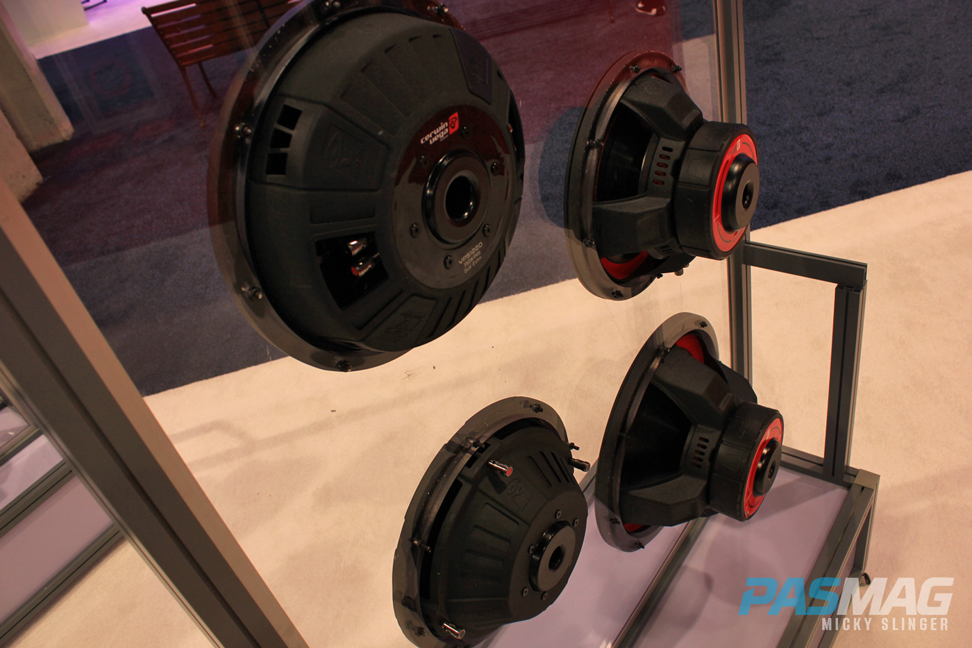 PASMAG CES 2015 Las Vegas NV Cerwin Vega VegaPro Stroker rear