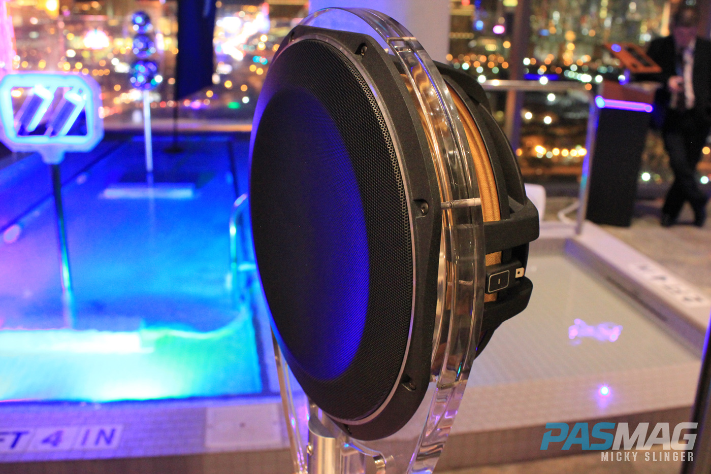 PASMAG CES 2015 Las Vegas NV JL Audio 12TW1-4 Subwoofer
