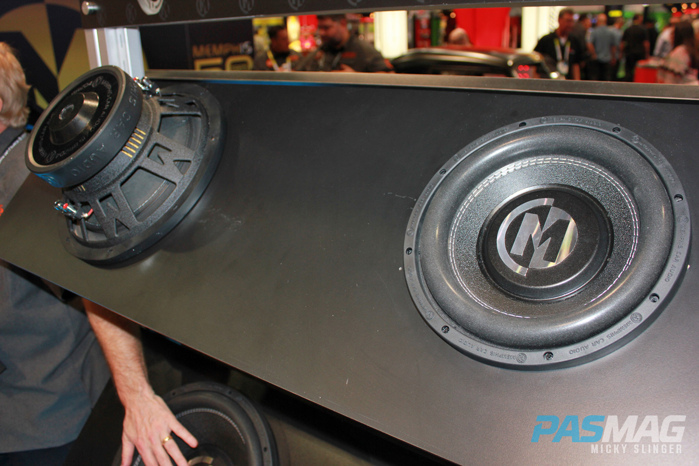 PASMAG CES 2015 Las Vegas NV Memphis Subwoofer top bottom