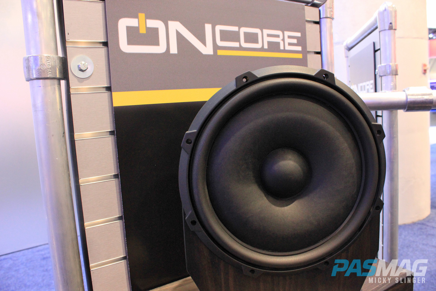 PASMAG CES 2015 Las Vegas NV OnCore Subwoofer