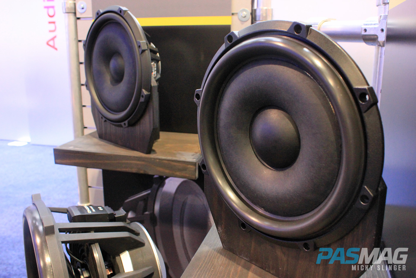 PASMAG CES 2015 Las Vegas NV OnCore Subwoofers
