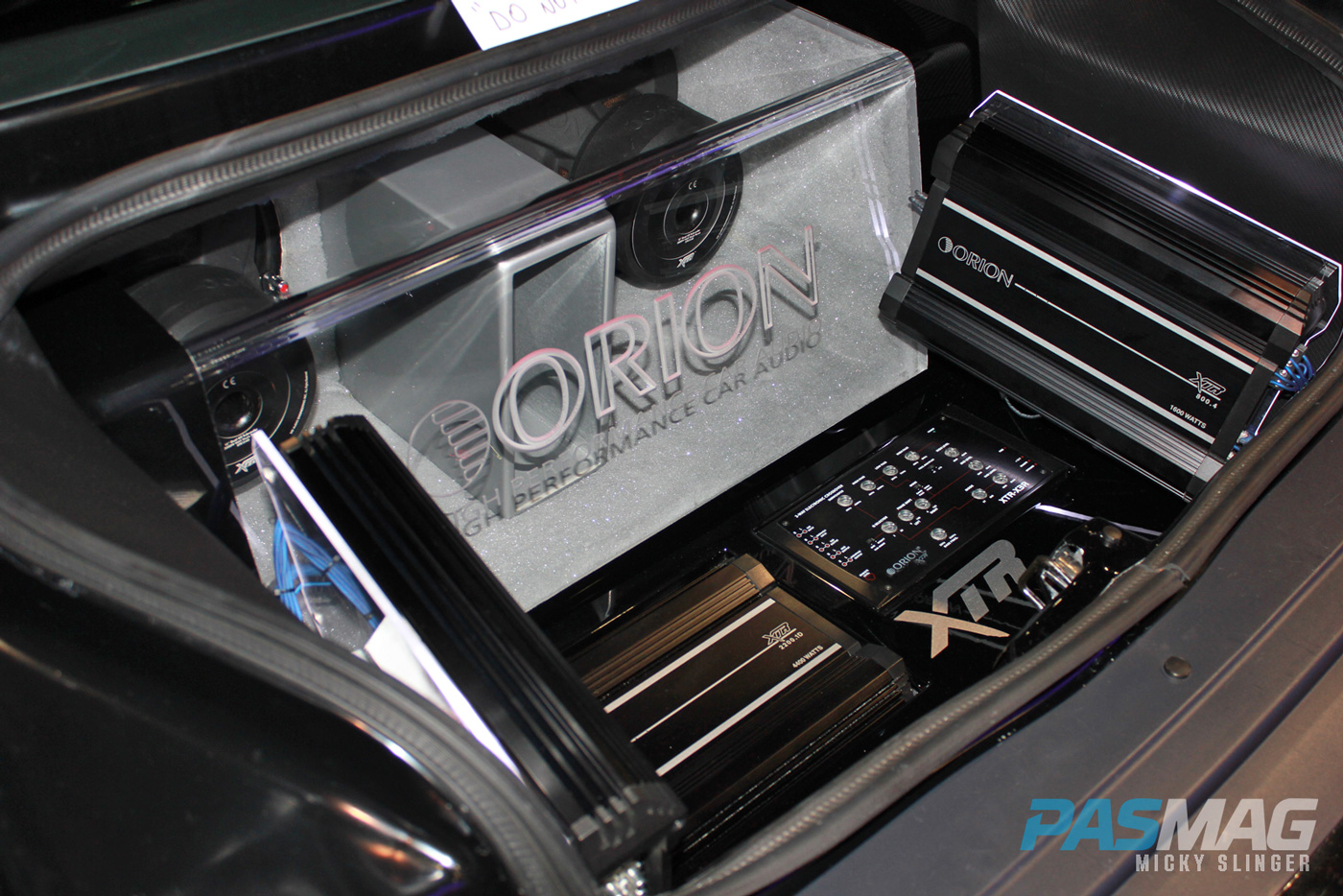 PASMAG CES 2015 Las Vegas NV Orion Dodge Challenger side