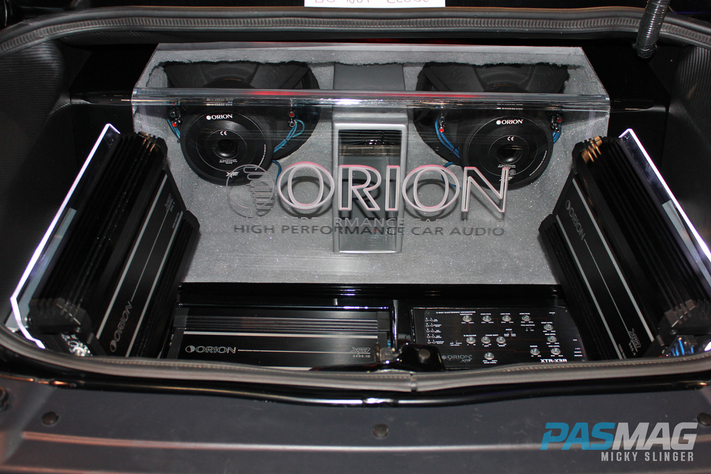 PASMAG CES 2015 Las Vegas NV Orion Dodge Challenger top