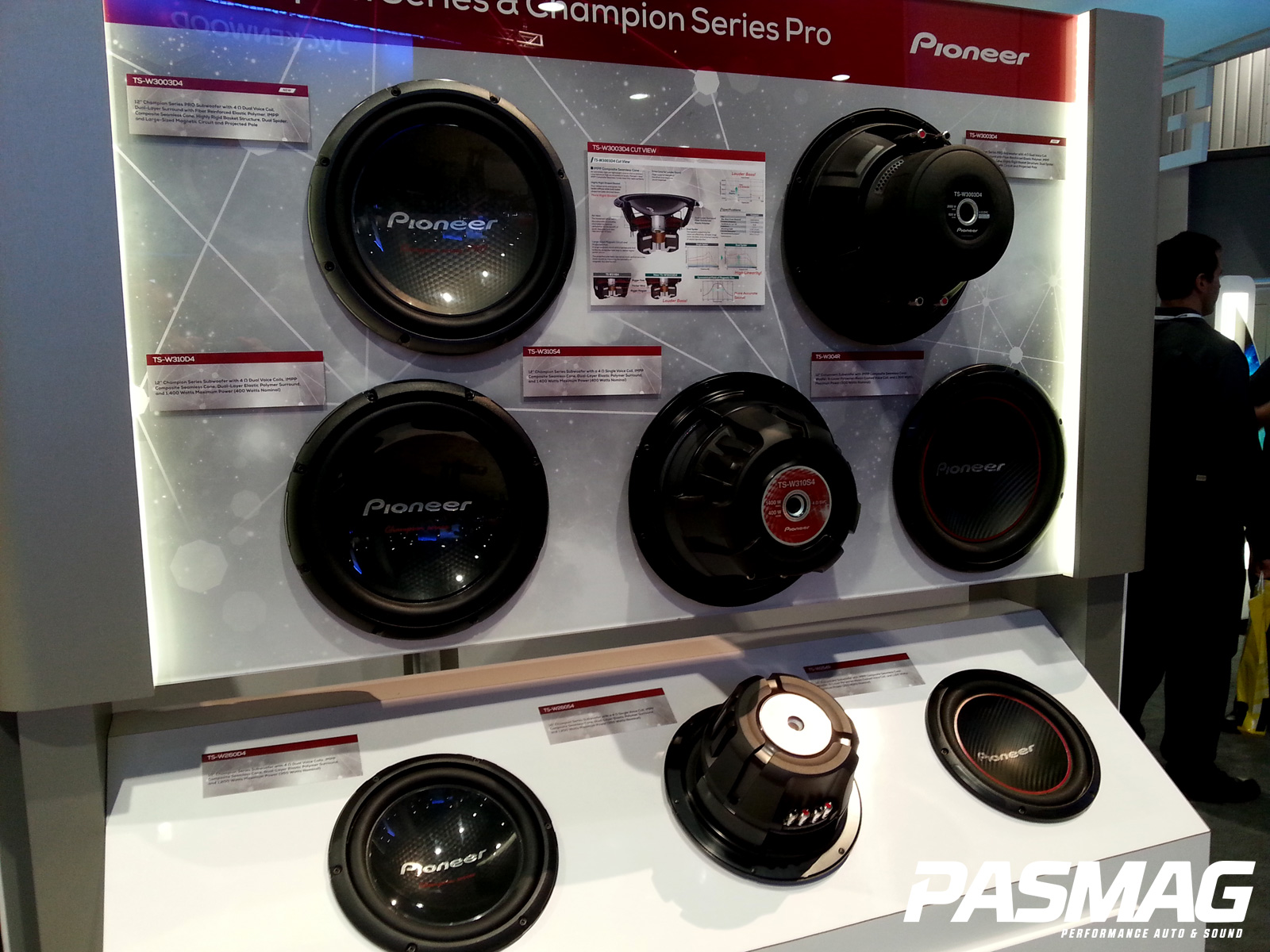 PASMAG Consumer Electronics Show CES Las Vegas NV 2014 Pioneer