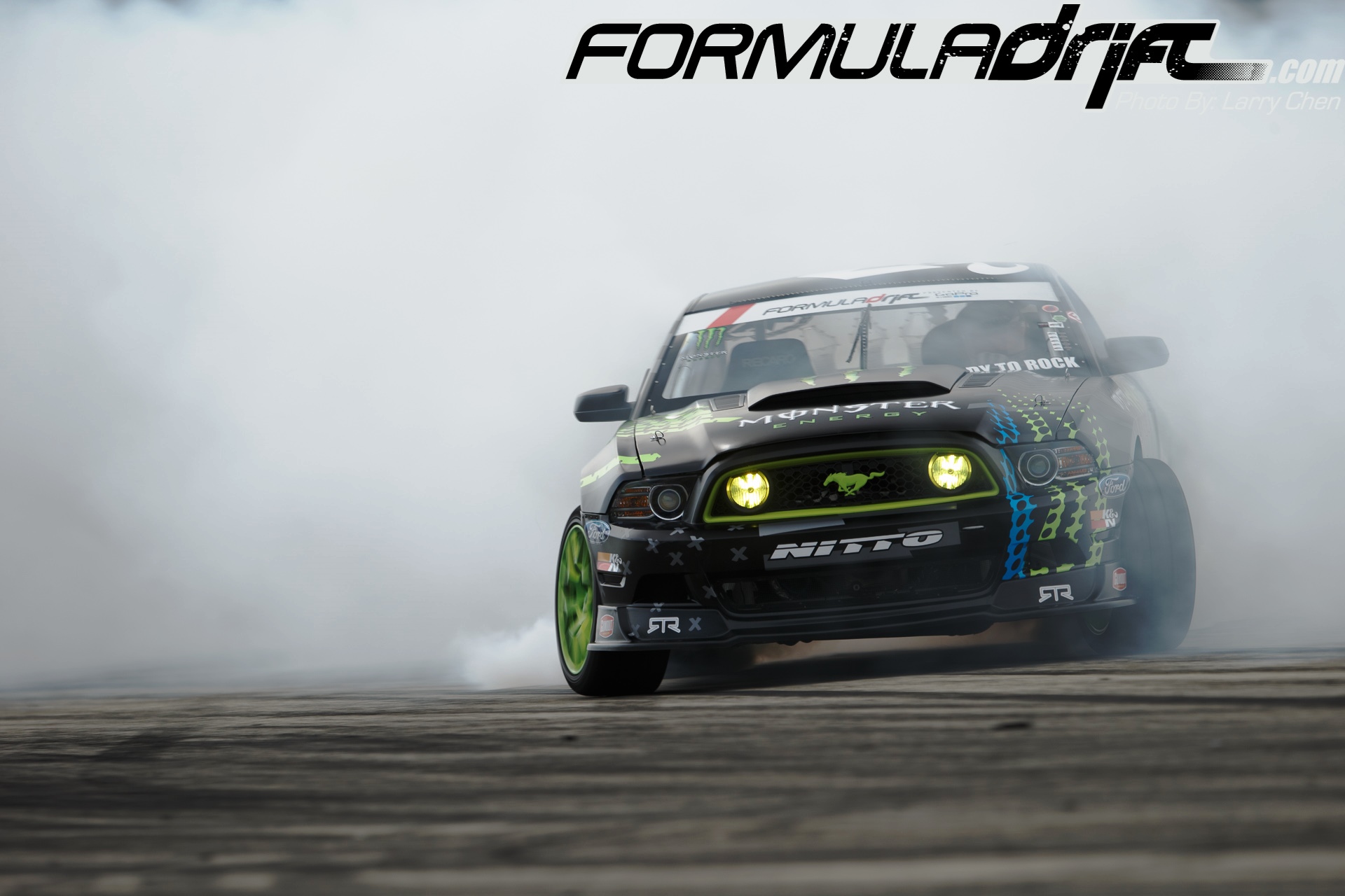 PASMAG Formula Drift 2014 Miami Florida Larry Chen Ford Mustang RTR