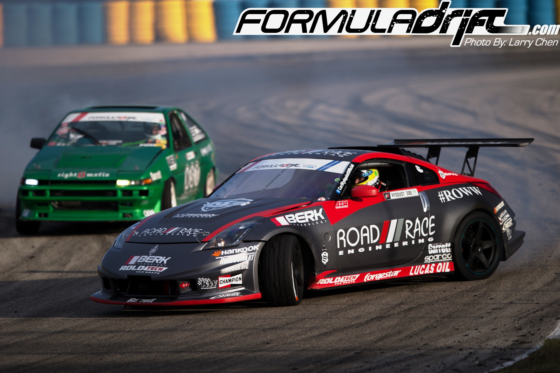 PASMAG Formula Drift 2014 Miami Florida Larry Chen Nissan 350Z Toyota AE86