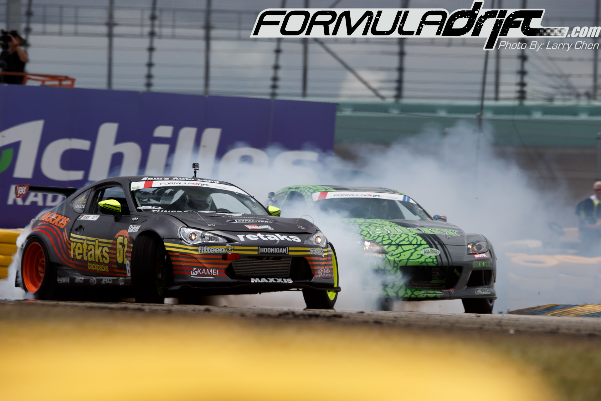 PASMAG Formula Drift 2014 Miami Florida Larry Chen Scion FRS Mazda RX8
