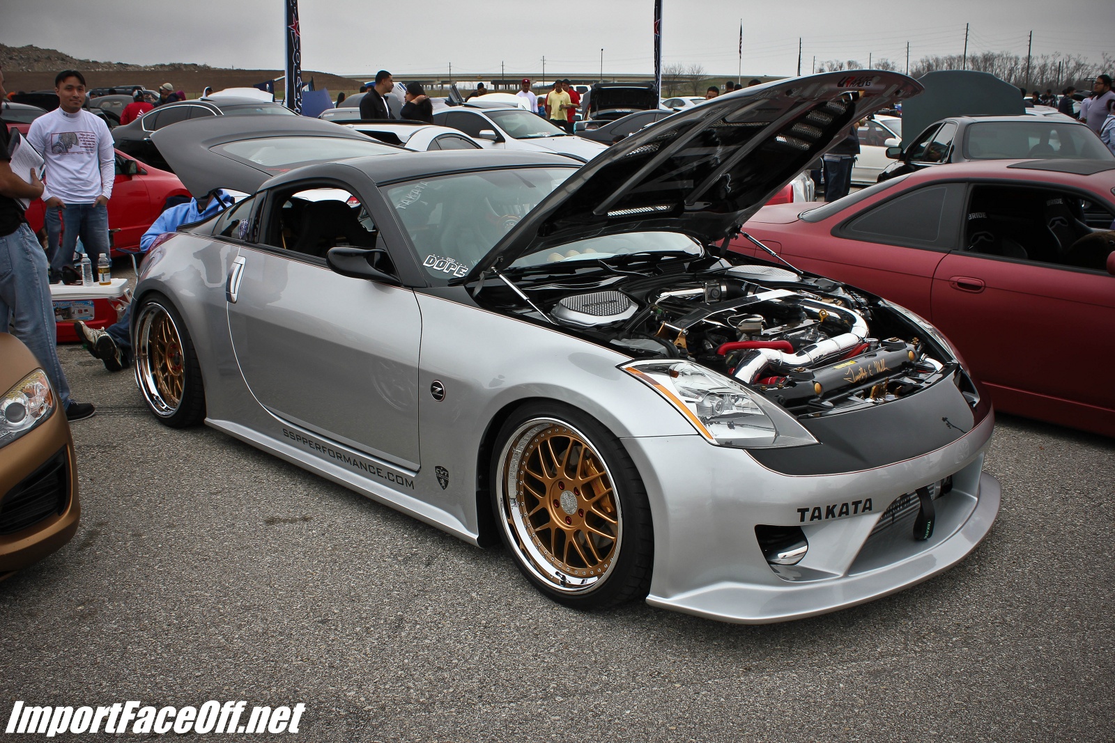 PASMAG - Import Face-Off In Baytown TX On Feb 9 2014 - Nissan 350Z Front
