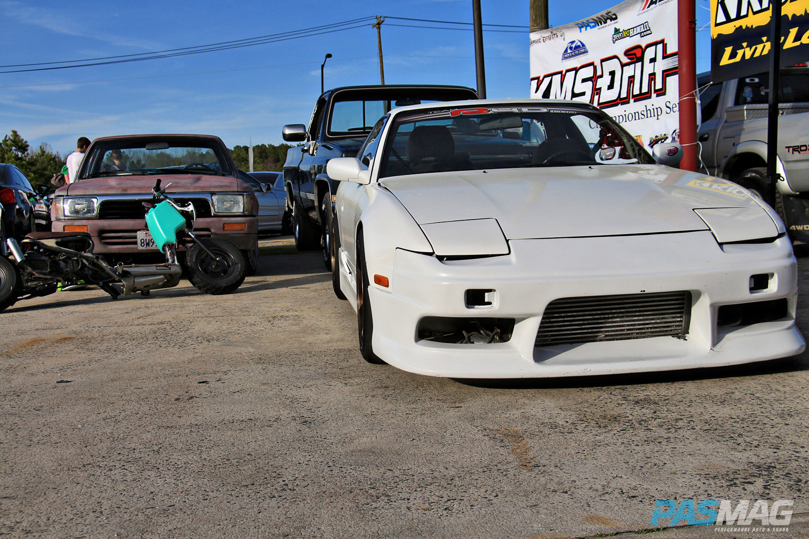 PASMAG KMS Lancaster South Carolina April 5 2014 Nissan 240SX and Ruckus
