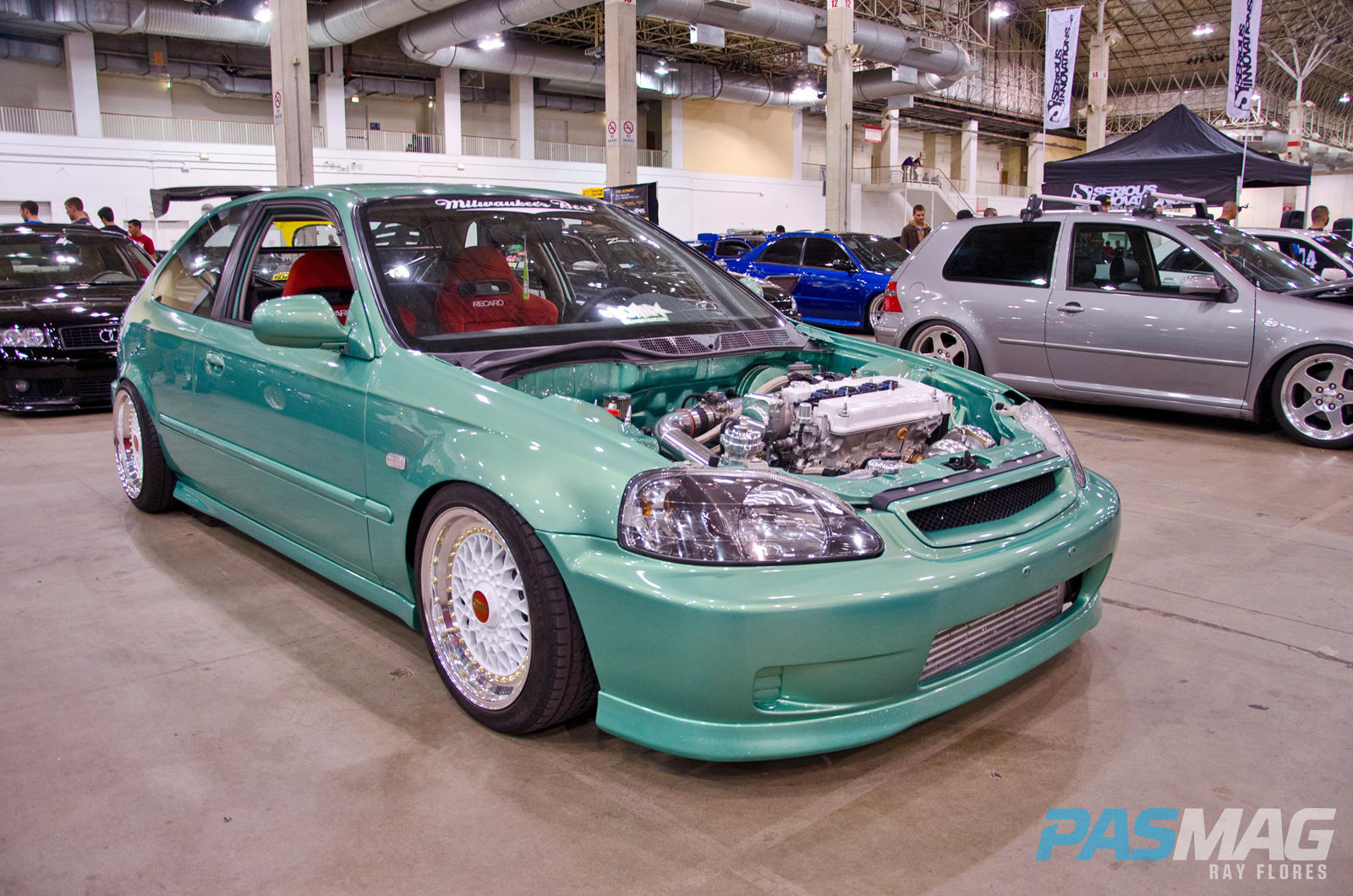 PASMAG Nurotag Chicago 2014 Ray Flores Honda Civic EK Hatchback 2518
