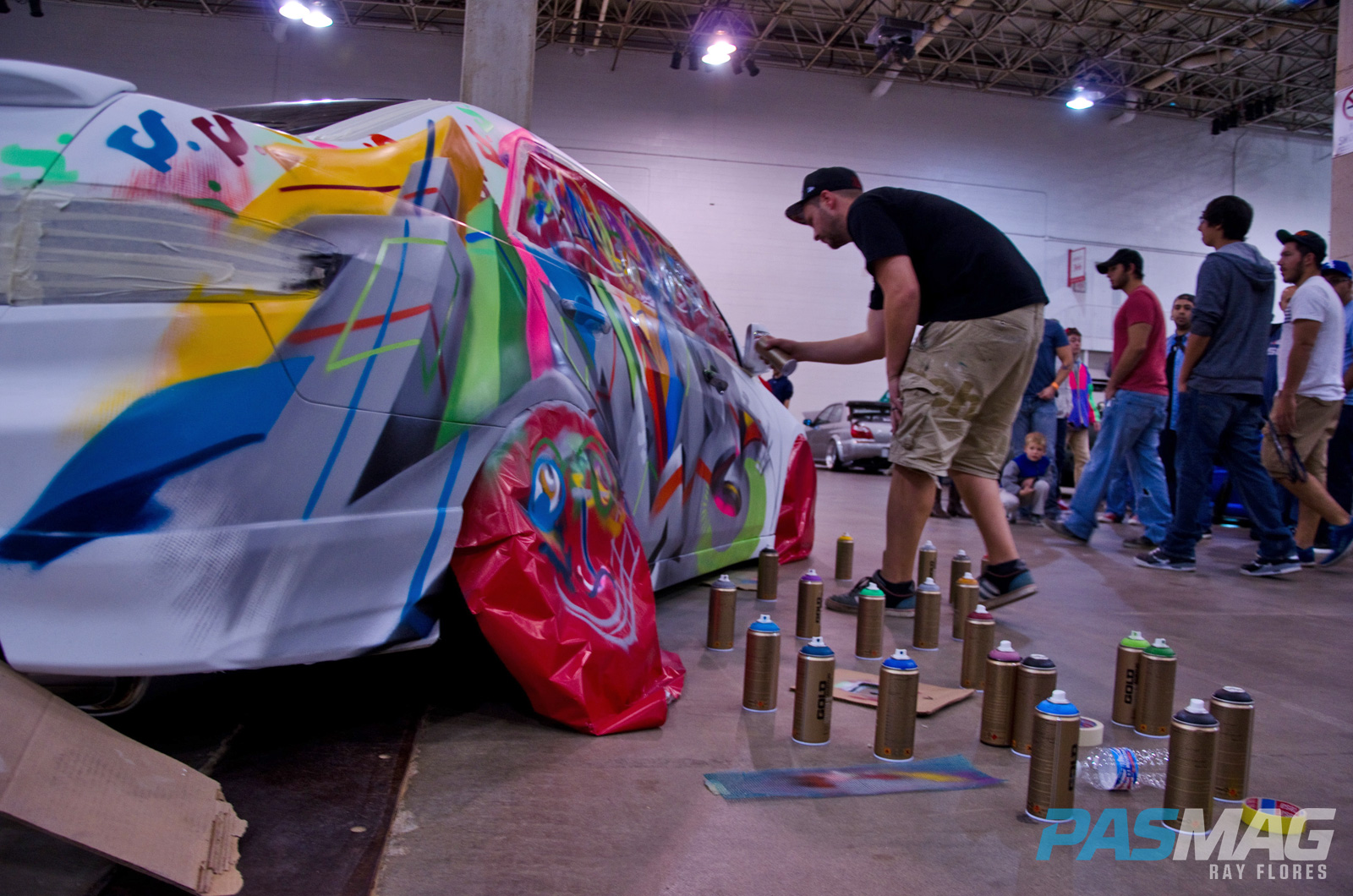 PASMAG Nurotag Chicago 2014 Ray Flores Rene Turrek Honda Accord German Graffiti Artist 2564