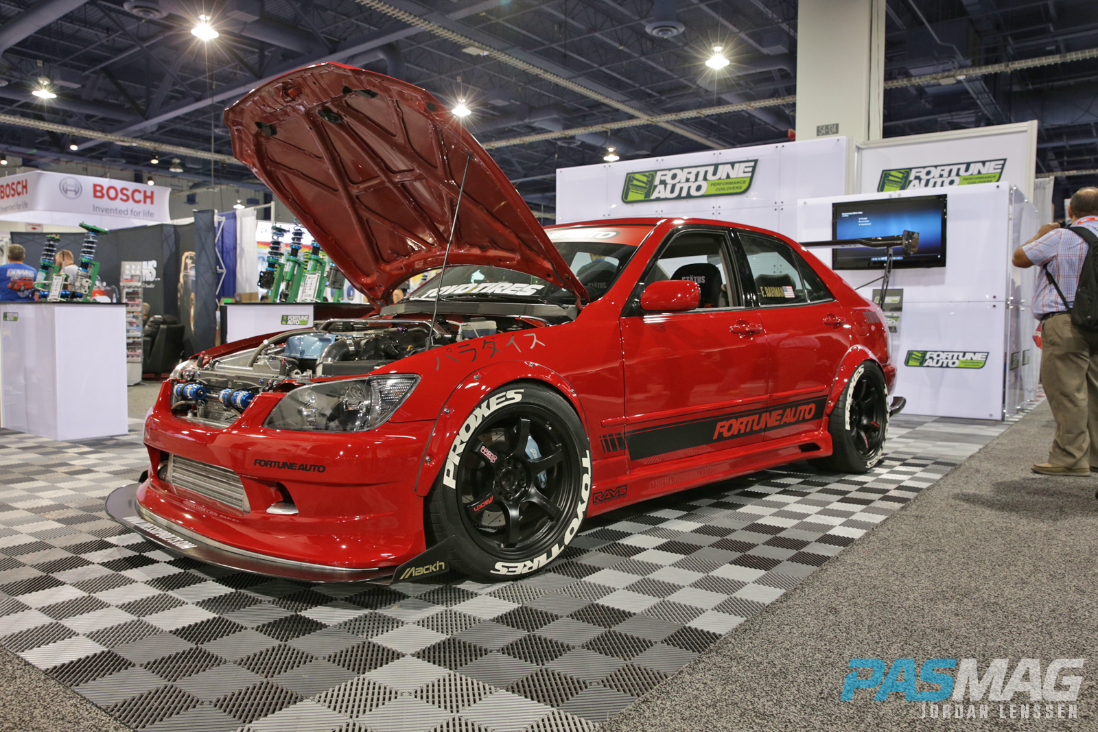 SEMA 2014 Las Vegas Photo Coverage Faiz Rahman Lexus IS300 Fortune Auto Suspension