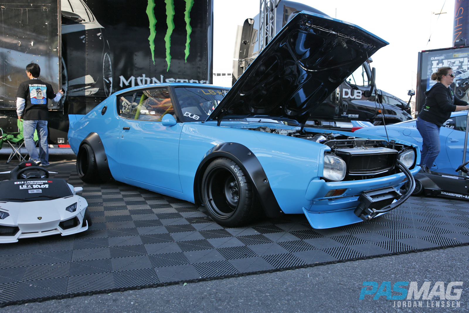 SEMA 2014 Las Vegas Photo Coverage Liberty Walk Wataru Kato Nissan C110 Skyline Kenmeri