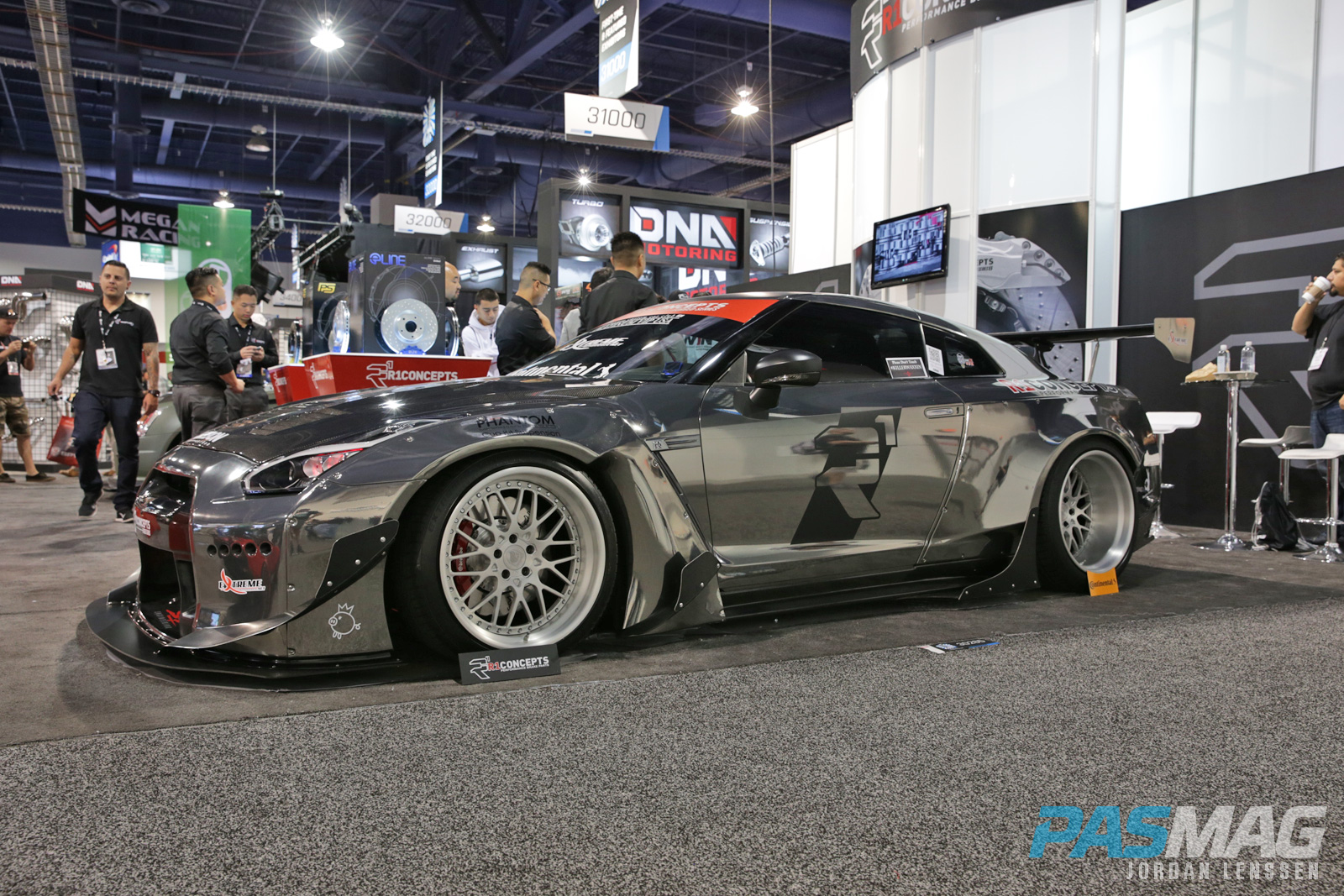 SEMA 2014 Las Vegas Photo Coverage R1 Concepts Nissan GTR Jordan Lenssen