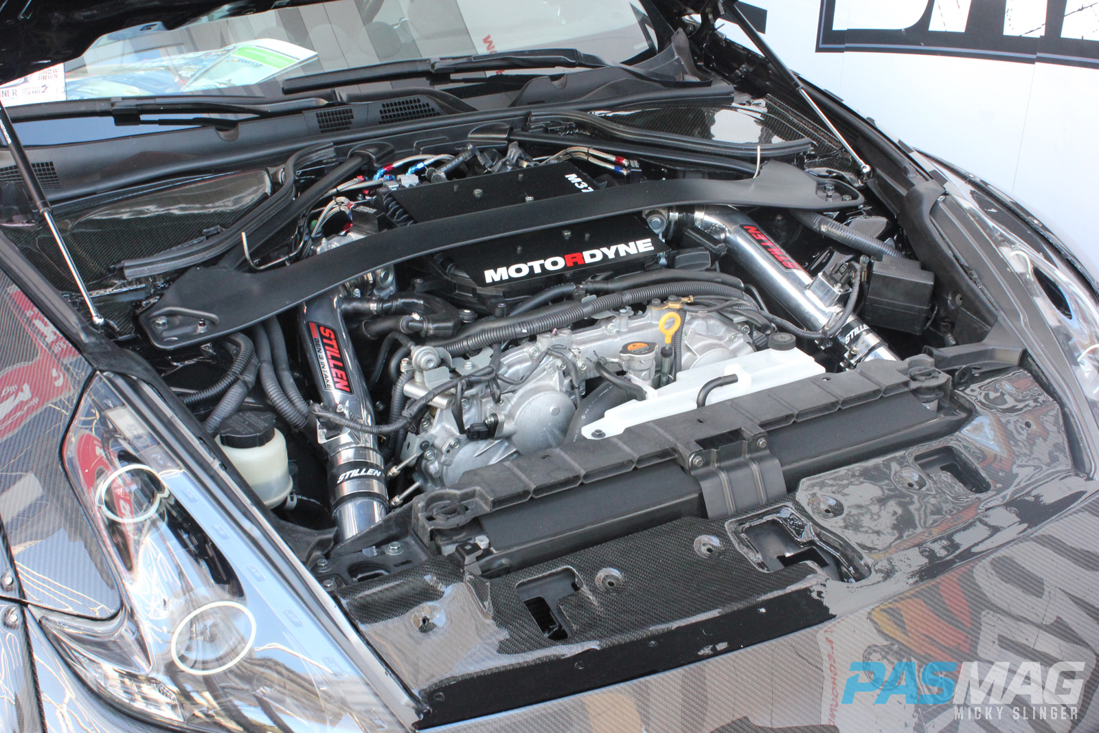 PASMAG Tuner Battlegrounds 2014 Battle for SEMA Moses Awad Nissan 370Z Motordyne