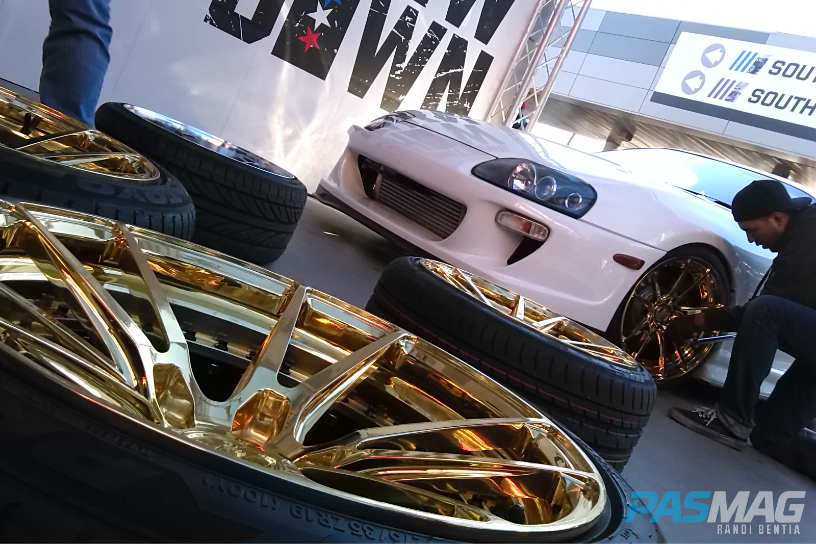 PASMAG Tuner Battlegrounds 2014 Battle for SEMA Niche Road Wheels Toyota Supra