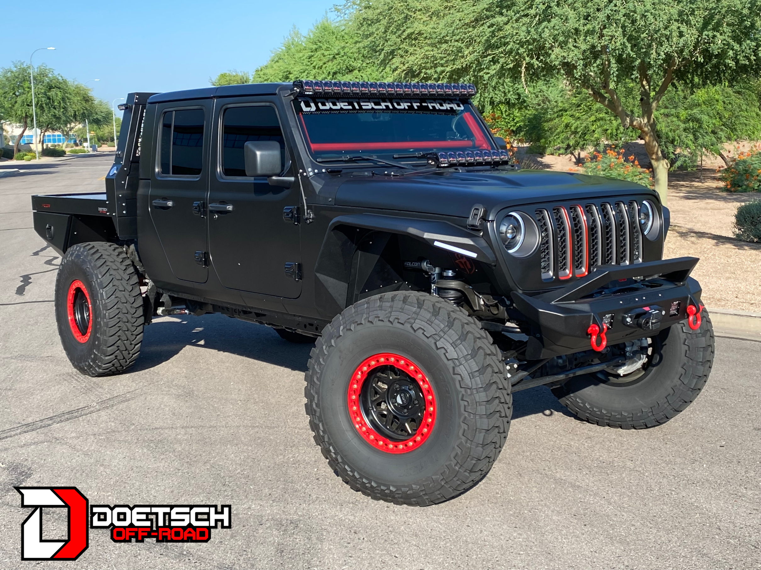 Dave Doetsch Jeep Gladiator Front View