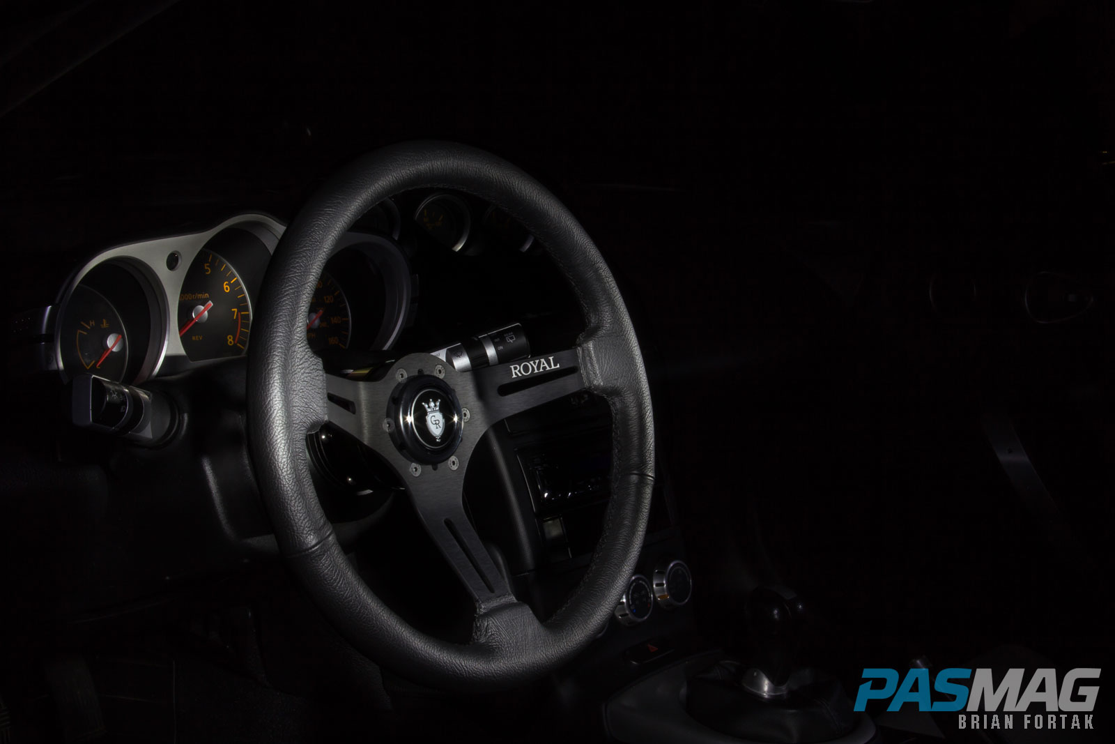 PASMAG Find Your Grip Royal Steering Wheel Brian Fortak Knight