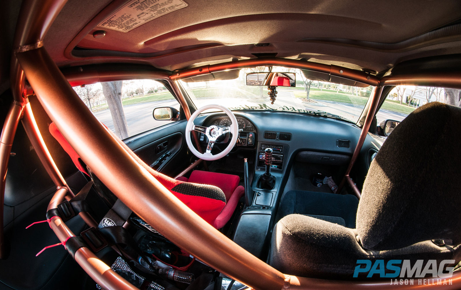 PASMAG Find Your Grip Royal Steering Wheel Jason Hellman 1991 Nissan 240sx Halo