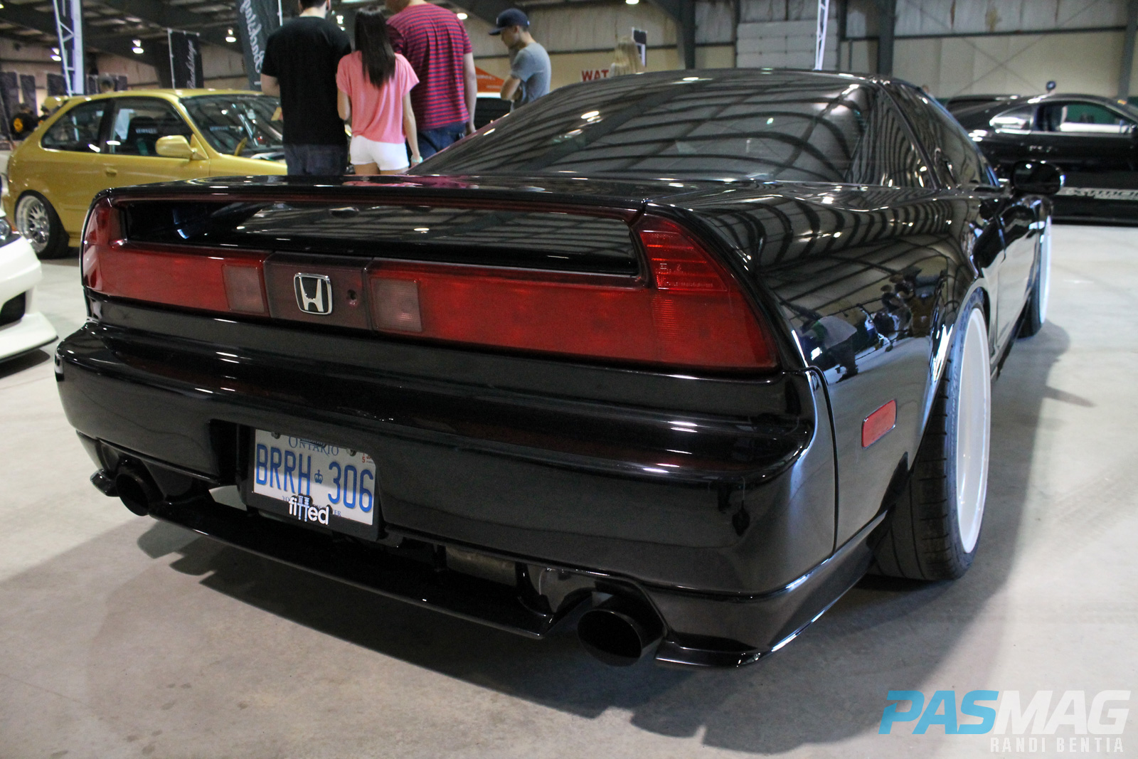 PASMAG JDM Simplicity LEVELone Acura NSX Fitted Honda Mugen rear passenger