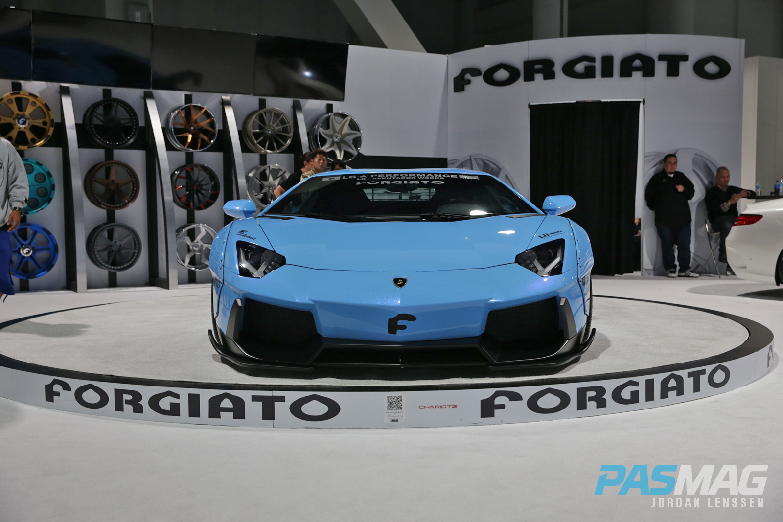 PASMAG forgiato liberty walk performance lb works lamborghini aventador front center