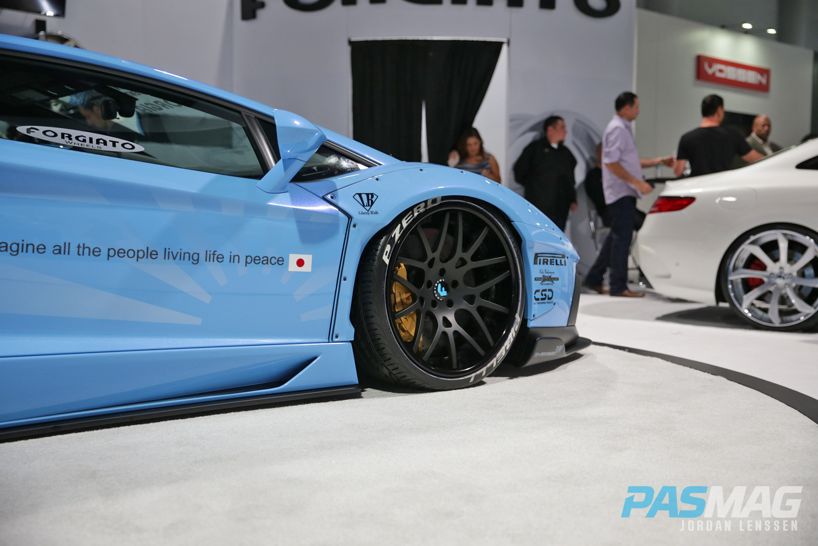 PASMAG forgiato liberty walk performance lb works lamborghini aventador front passenger far