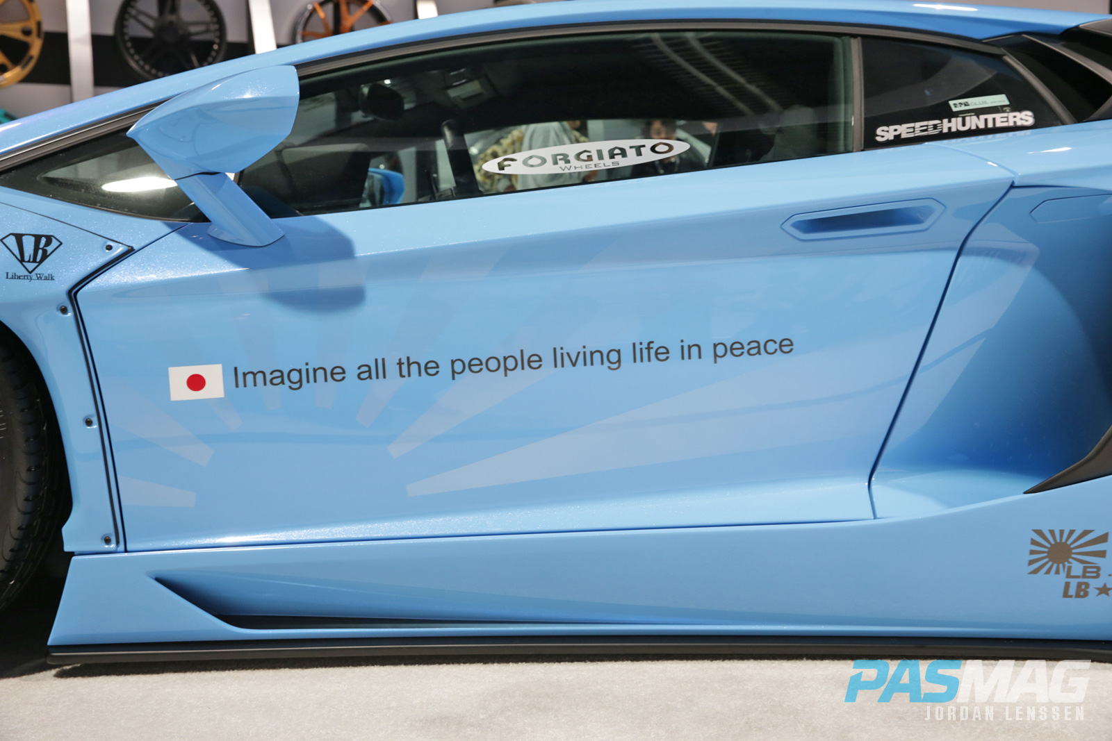 PASMAG forgiato liberty walk performance lb works lamborghini aventador poem