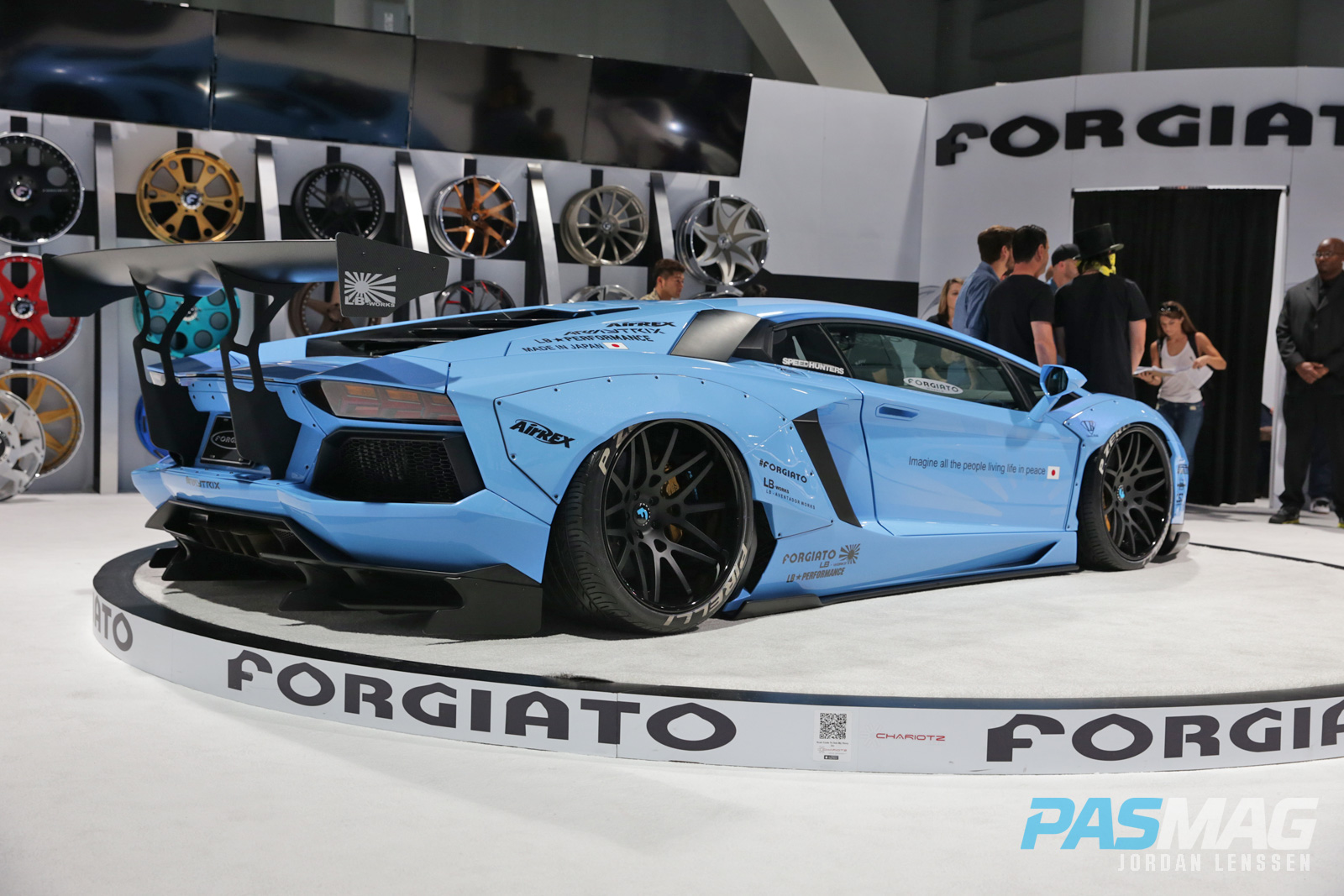 PASMAG forgiato liberty walk performance lb works lamborghini aventador rear far2
