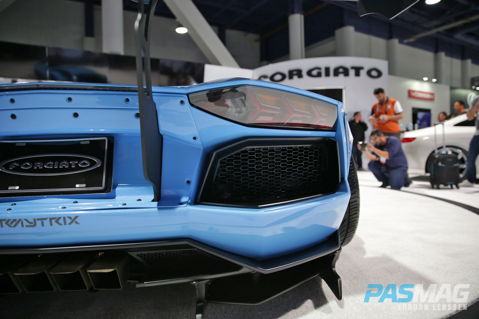 PASMAG forgiato liberty walk performance lb works lamborghini aventador rear passenger light