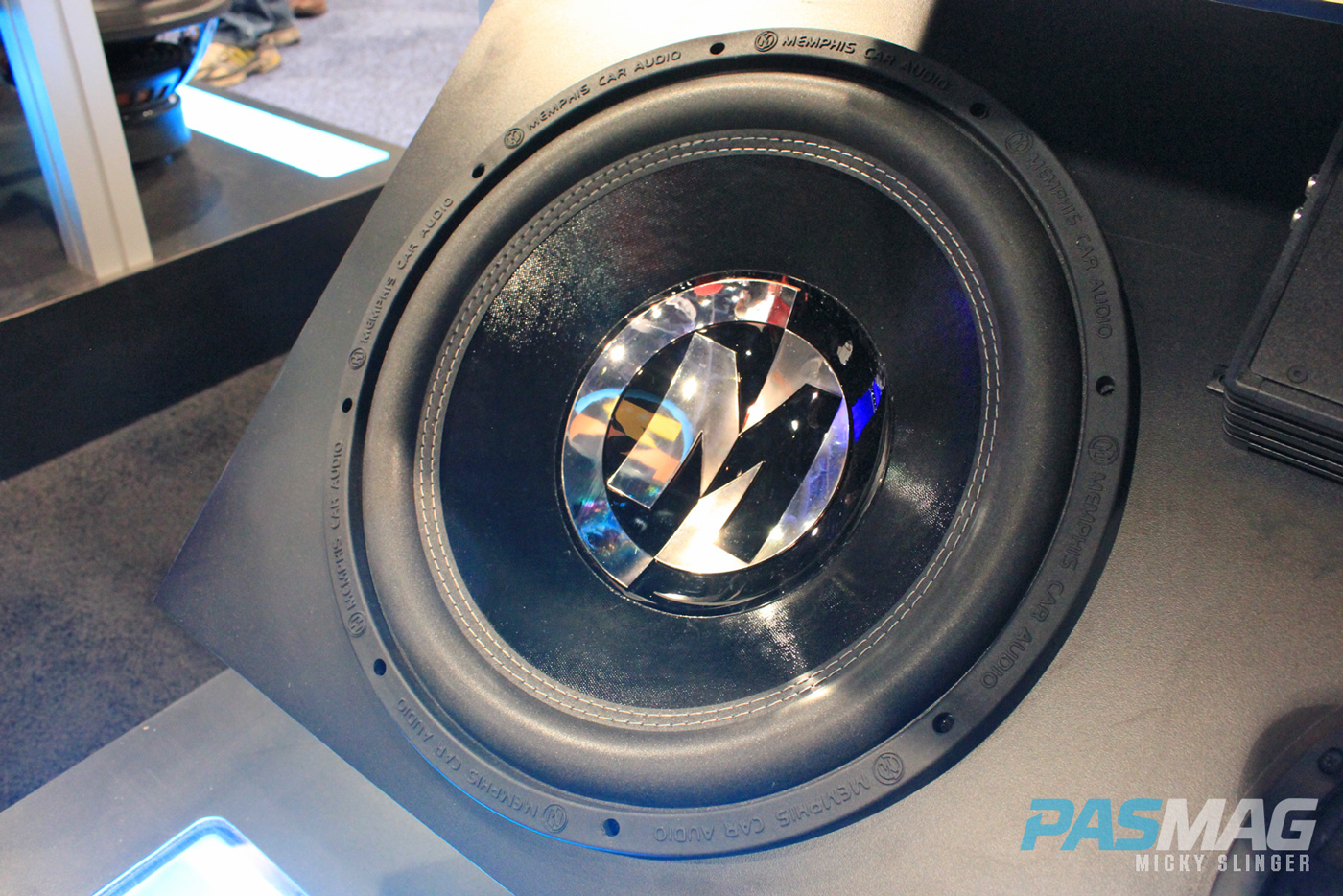 PASMAG CES 2015 Memphis Car Audio 50th Anniversary subwoofer
