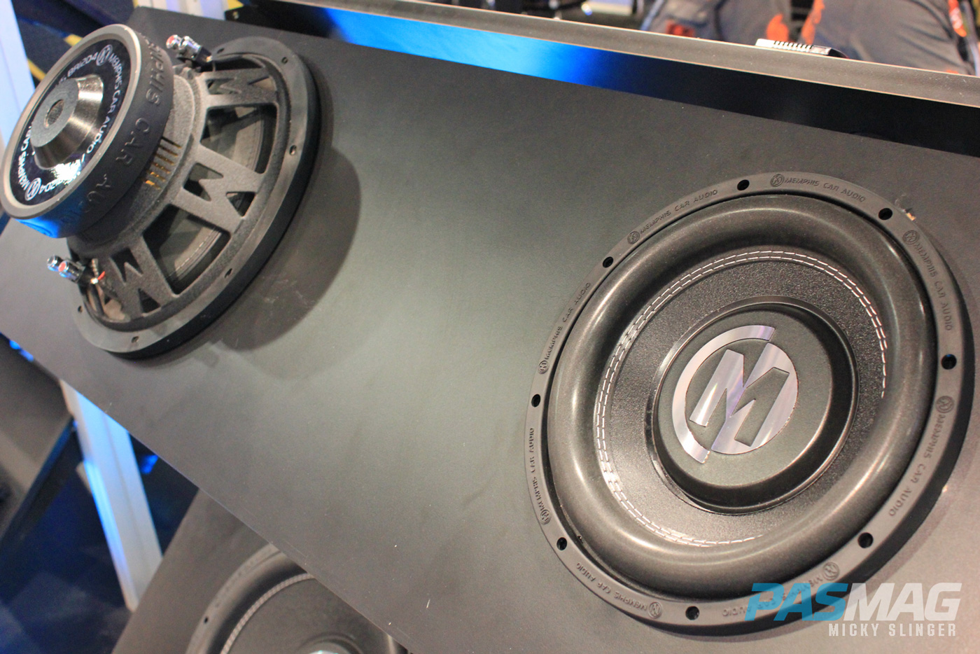 PASMAG CES 2015 Memphis Car Audio 50th Anniversary subwoofers