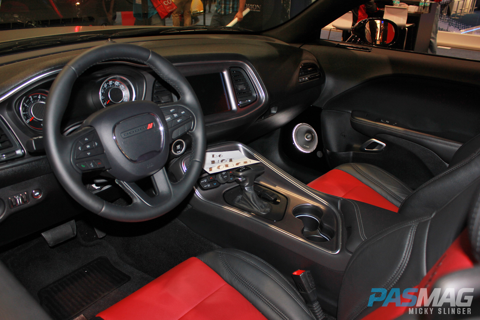 PASMAG CES 2015 Orion Car Audio XTR Dodge Challenger interior