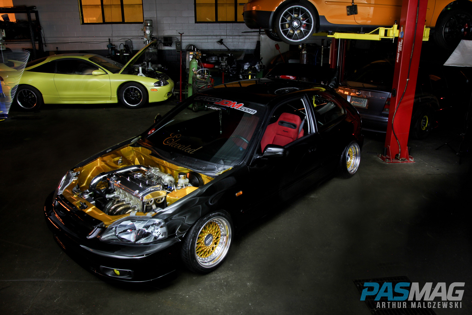 Elevated: Brian Requena's 1996 Honda Civic Hatchback