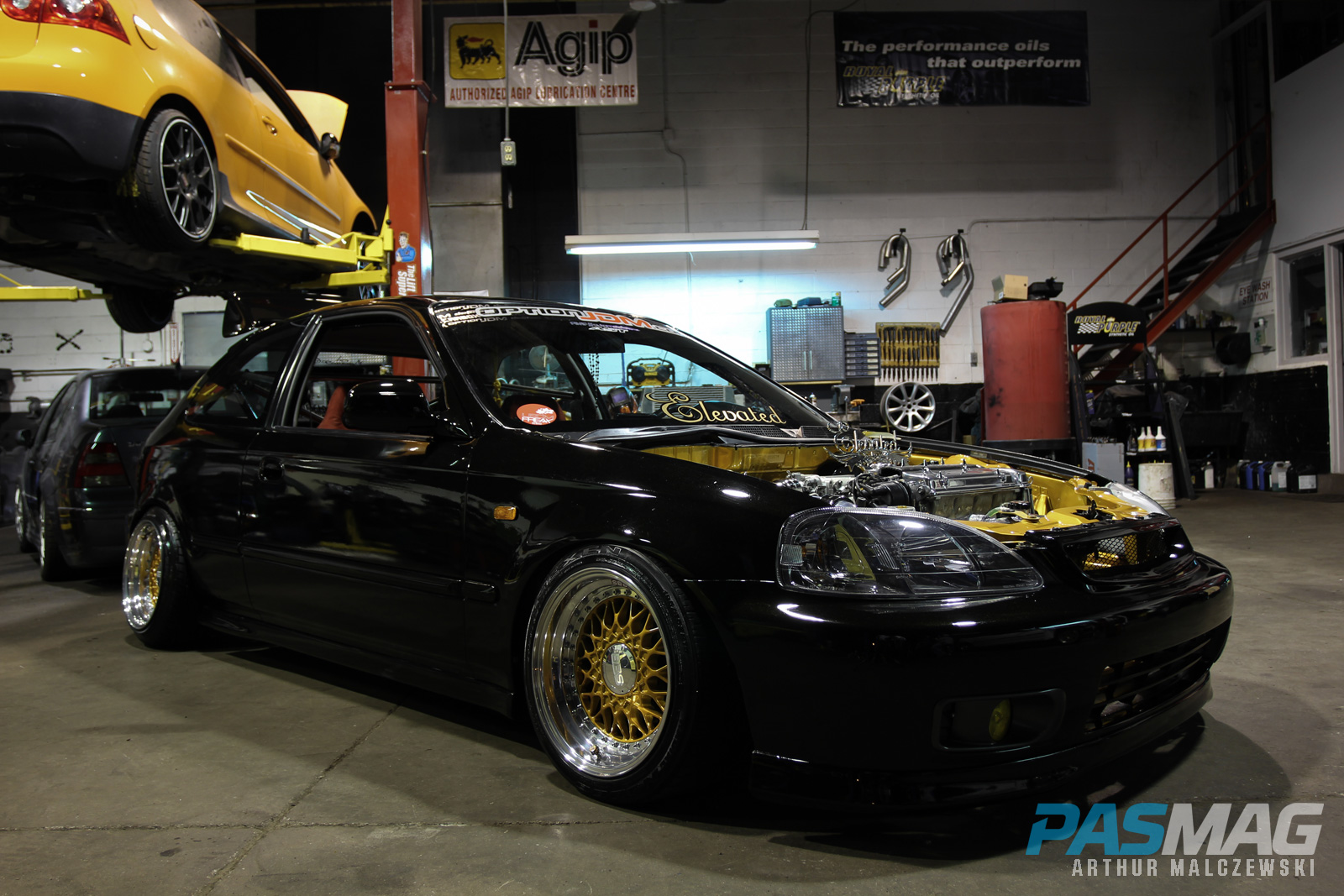 Elevated: Brian Requena's 1996 Honda Civic Hatchback