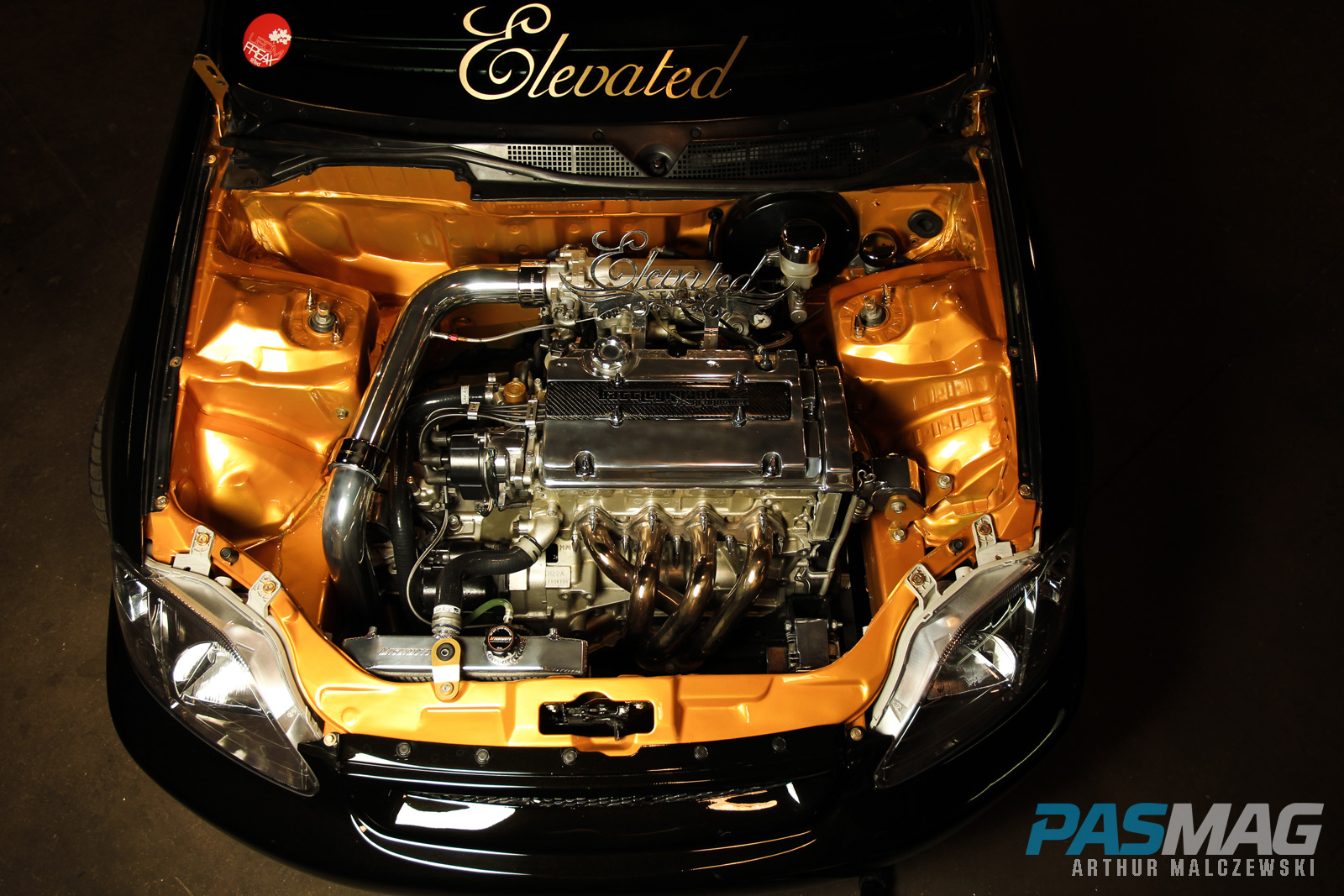 Elevated: Brian Requena's 1996 Honda Civic Hatchback