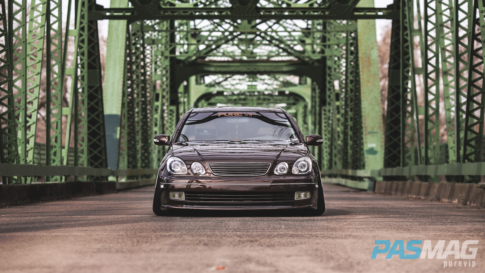 PASMAG Tuner Battlegrounds SPOCOM Jeff Isidro 1999 Lexus GS300 PureVIP front