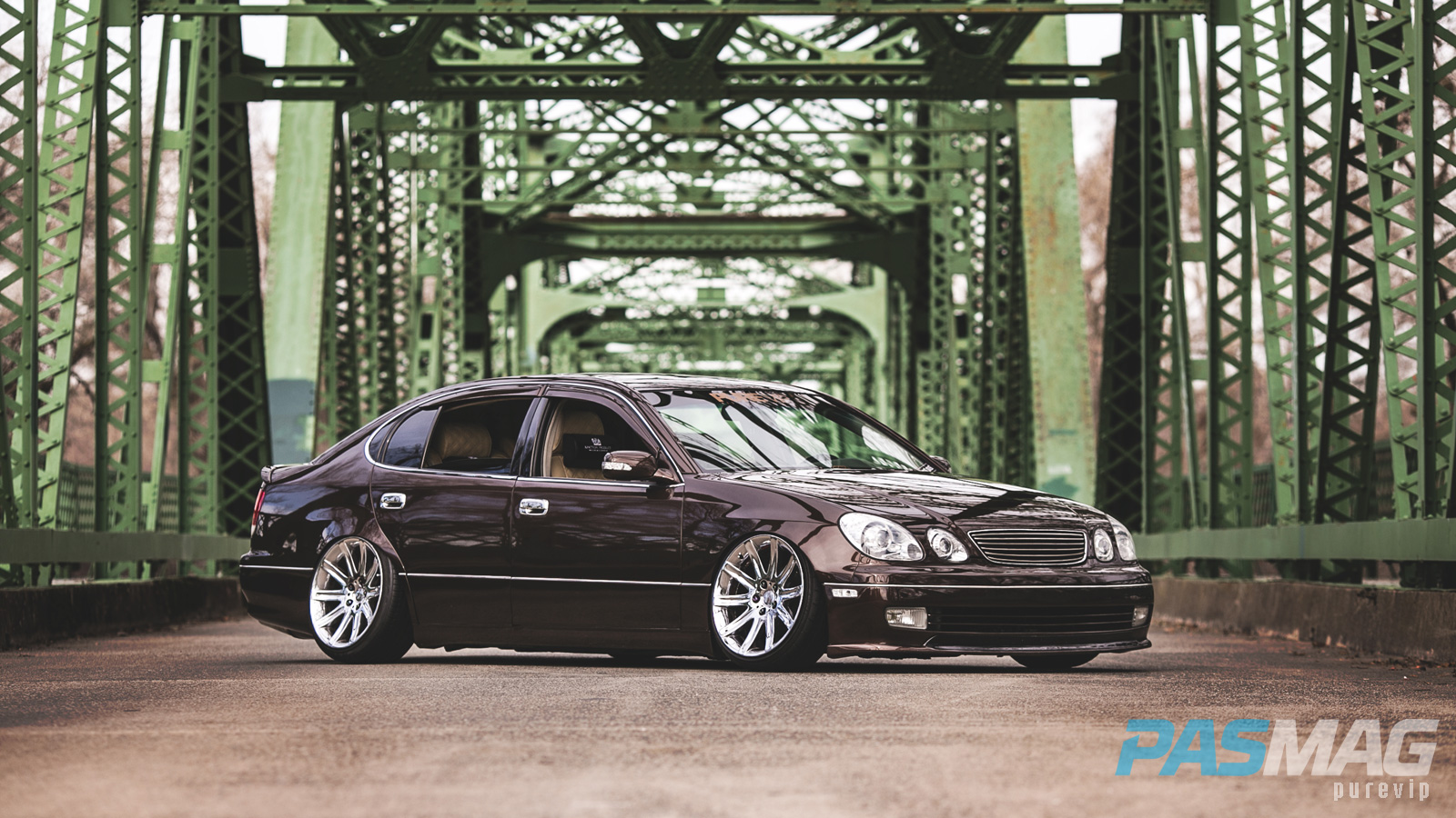PASMAG Tuner Battlegrounds SPOCOM Jeff Isidro 1999 Lexus GS300 PureVIP quarter