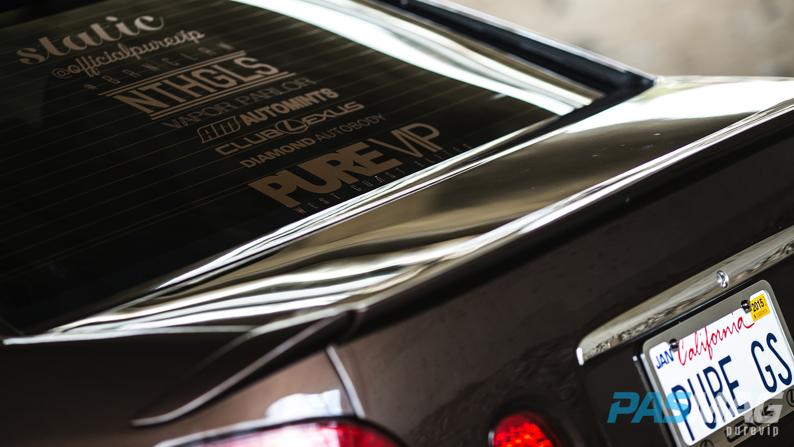 PASMAG Tuner Battlegrounds SPOCOM Jeff Isidro 1999 Lexus GS300 PureVIP spoiler