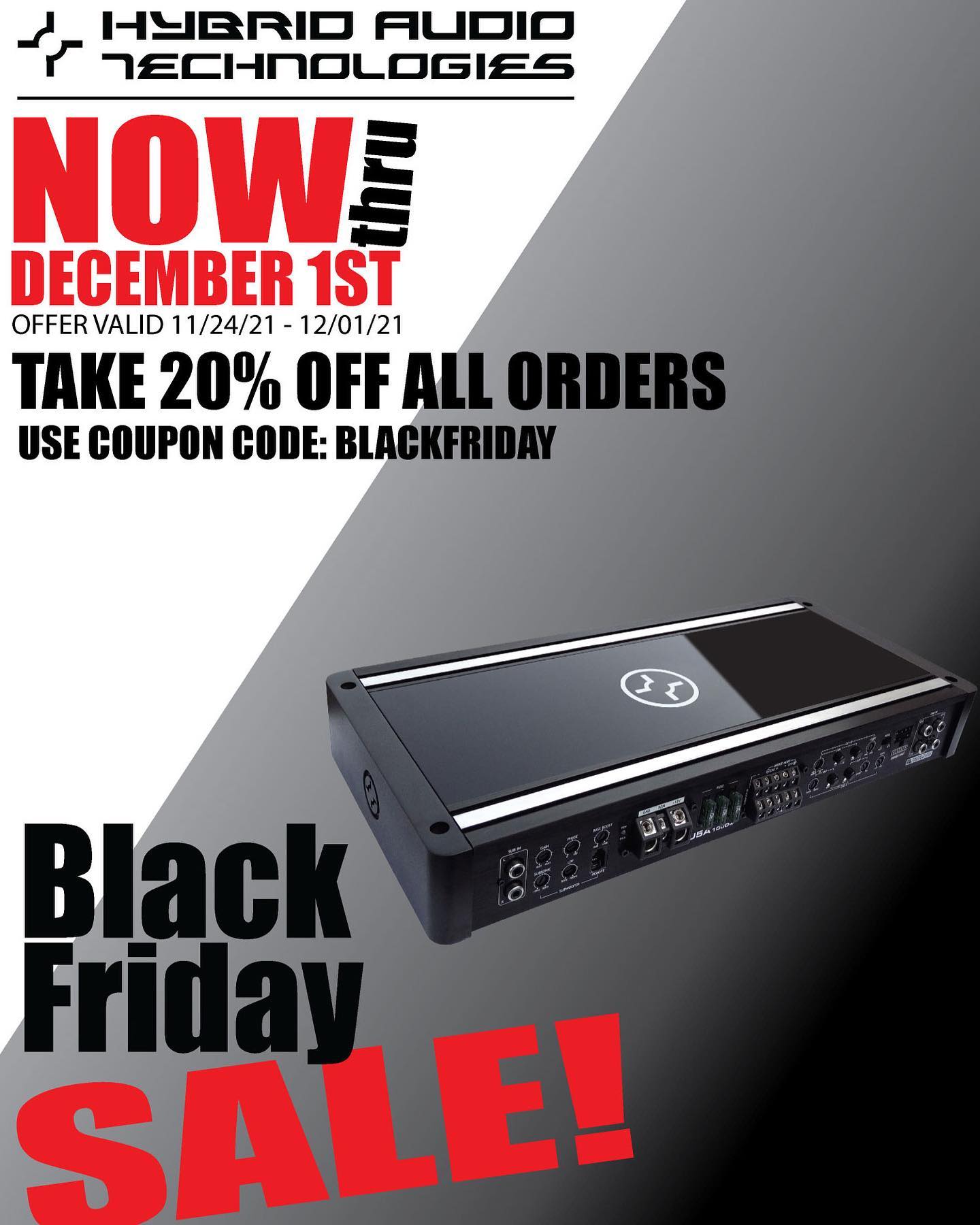 hybrid audio technologies black friday 2021