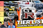 Ranking R34 Skylines For Sale in Canada