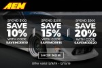 Buy More, Save More With AEM Buy More, Save More With AEM