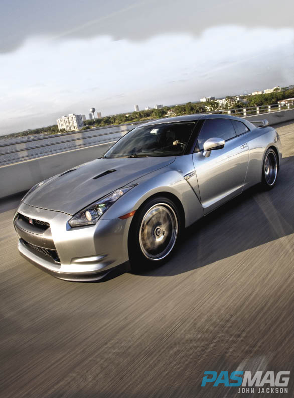 PASMAG Sherill Roberts Nissan GTR R35 Focal Audio front